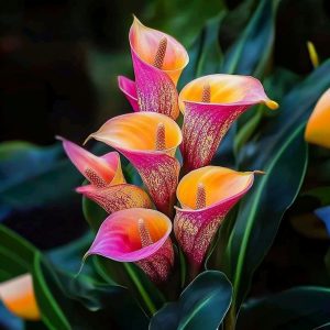 Калла Оникс купить по цене от 450р. в интернет-магазине «Посадика» с доставкой почтой в в Ликино-Дулевое и по всей России – [изображение №1].